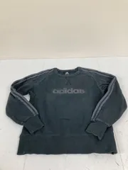 送料無料★adidas アディダス★スウェットトレーナー　スウェットシャツ★Mサイズ★ブラック　#80224sjj13