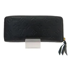 □□LOUIS VUITTON ルイヴィトン アンプラント　ポルトフォイユ　クレマンス M60171 ブラック