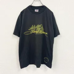 古着 used　90s　ONEITA　半袖プリントTシャツ　ヴィンテージ　シングルステッチ　POWER-T　ブラック　Lサイズ【値引き交渉OK！】