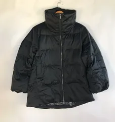 +J UNIQLO ジルサンダー ダウンボリュームジャケット レディース S ブラック 3112202601100070