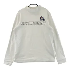 サイズ：2 JACK BUNNY ジャックバニー  ハイネック 長袖Tシャツ  ホワイト系 [240101631187] ゴルフウェア レディース ストスト