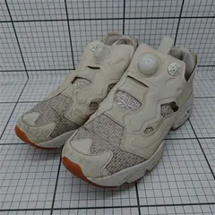 ◇ Θ リーボック Reebok インスタポンプフューリー OG ベージュ系 スニーカー 23.5cm レディース E  【1602040059575】