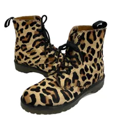 ドクターマーチン Dr.Martens PASCAL パスカル 8ホールブーツ レオパード 豹柄  レディース靴 ブーツ その他 ベージュ UK5(約24cm) 101sh-2518