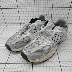◇ Θ ニューバランス New Balance MR530TA シルバー系 スニーカー 24.5cm メンズ E  【1602040061622】
