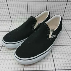◇ Θ バンズ Vans スリッポン V98CLA ブラック系 メンズ 25cm E  【1602040061974】