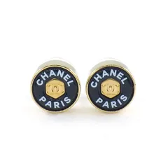 シャネル CHANEL ピアス ココマーク B24C ABC342 2024年製 GP 【中古】