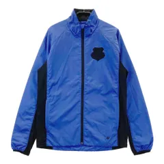 サイズ：M KAPPA GOLF カッパゴルフ  長袖 中綿ジャケット チェック柄 ブルー系 [240101634453] ゴルフウェア メンズ ストスト