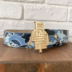 ヴェルサーチェ Versace コーラル シアター レザーベルト 85/34 - メルカリ