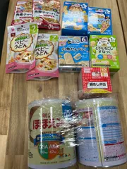 ★11個 纏め売り 明治ほほえみ ( 800g ) BIGサイズのグーグーキッチン　角煮チャーハン 赤ちゃんのおやつ+Ca カルシウム はくばく ベビーうどん