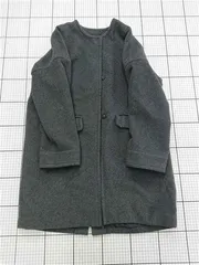 ◇ ⊇ ケービーエフ KBF UYY142-8100S ノーカラーコート グレー系 レディース E  【1602040059216】