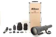 【美品 保障付 動作確認済】 Nikon ニコン Ai-s Nikkor 800mm f/5.6 ED MF Telephoto Lens 望遠レンズ + TC-301 & 2x 専用ケース付 #Q9957