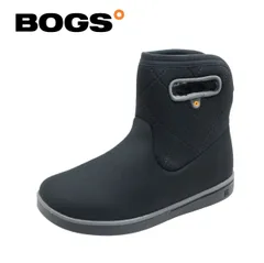 BOGS ボグス 79133 ブラック レディース ブーツ ショート ウォータープルーフ BOGA BOOTS SHORT QUIL TING 防水 靴のサムネイル