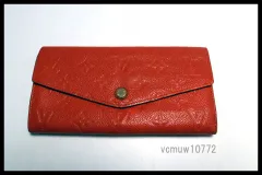 ■LOUIS VUITTON モノグラム・アンプラント ポルトフォイユキュリユーズ レザー 2つ折り長財布 ルイヴィトン ■0212th33773
