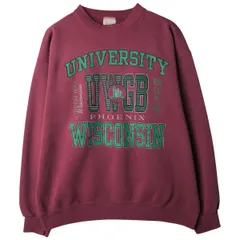 古着 90年代 Santee WISCONSIN ウィスコンシン大学 カレッジスウェットシャツ トレーナー USA製 メンズXL相当 ヴィンテージ/eaa616077