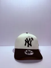 Newera ニューヨークヤンキース ペイズリー 9forty A-FRAME スナップバックキャップ ツートンカラー