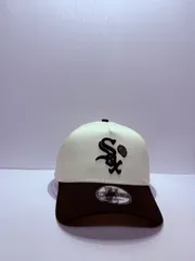 Newera シカゴホワイトソックス ペイズリー 9forty A-FRAME スナップバックキャップ ツートンカラー