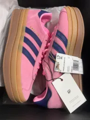 アディダス ガゼル ボールド ピンク グロー ヴィクトリー ブルー H06122 260サイズ