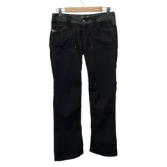 DIESEL(ディーゼル) パンツ サイズ26 S レディース美品  - 黒 フルレングス/コーデュロイ