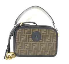FENDI/フェンディ　ズッカ キャム 2WAY ショルダーバック　　8BT287　クロスボディバッグ　ポシェット　【中古】