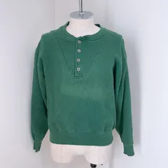 90’s L.L.Bean × RUSSELL Half button sweat