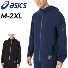 アシックス トレーニングジャケット メンズ asics はっ水 ストレッチ ウーブンフーディー 長袖 アウター スポーツウェア  ランニング サッカー バレー 練習着  トレ 服 ジャージ 上着/2031F167