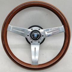 NARDI ステアリングホイール ウッド3本スポーク - メルカリ