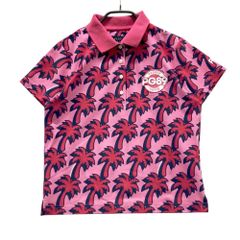 美品】PEARLY GATES PG89 パームツリー柄ポロシャツ - メルカリ
