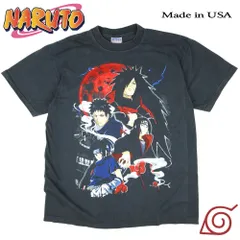 400 NARUTO Tシャツ ナルト アニメ ブラック Lサイズ 美品 逆輸入 メンズ レディース naruto 週刊少年ジャンプ 忍者 火影 うずまきナルト うちはサスケ 春野さくら はたけカカシ 疾風伝 うちは一族 漫画 忍術 レア 稀少 誕プレ