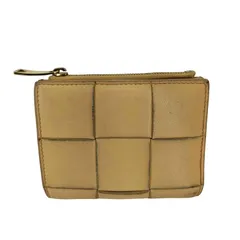 ボッテガヴェネタ BOTTEGA VENETA スモールカセット 二つ折りファスナーウォレット レディース 表記無 