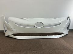 A1 】50プリウス 前期 フロントバンパー 070 パールホワイト 小傷あり