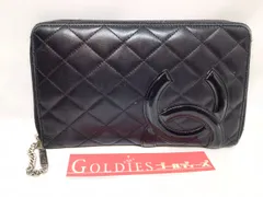 CHANEL シャネル カンボンライン 長財布 ラウンドファスナー Ｍ-1855