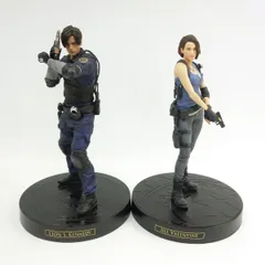 バイオハザード RE:2 / RE:3 レオン・S・ケネディ ジル・バレンタイン フィギュア 2点セット ※中古