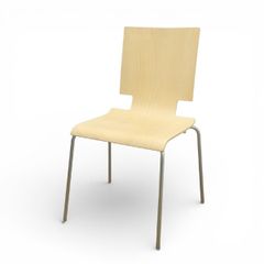 イデー IDEE フリックチェア プライウッド ダイニングチェア（ホワイト