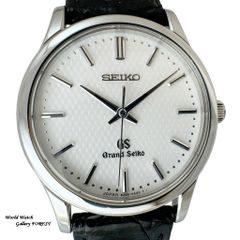 Grand Seiko SBGF029 Pre-owned Men's Quartz Watch 8J55-0AA0 White Checkered Dial Rank A