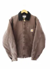 2026年最新】CarHartt デトロイトジャケット ブラウンの人気アイテム