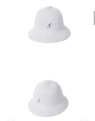 カンゴール 白 バケットハット ウール 帽子