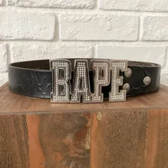 2026年最新】BAPE スワロフスキーベルトの人気アイテム - メルカリ