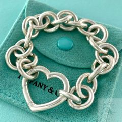 ティファニー ハート リボン バングル 925 750 1991 ZV4fe - メルカリ