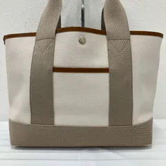 Y121　Breath TOPKAPI　ブレストプカピ　 トートバッグ　スコッチグレイン　 ペールベージュ　ネオレザー　 レディース
