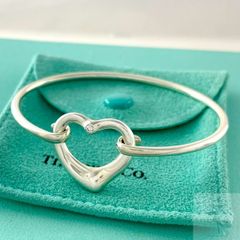 ティファニー ハート リボン バングル 925 750 1991 ZV4fe - メルカリ