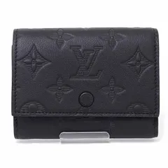 ルイ ヴィトン LOUIS VUITTON ヴィクター･ウォレット 三つ折り財布 モノグラム・シャドウ M12635 ブラック 未使用品