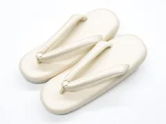 【京松】和装小物 草履 低反発 大きいサイズ 美品 約25.5cm r8w02-49