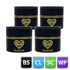 最安値に挑戦中　グレースジェル ベース・クリア・スカルプ・ワイプレストップセット(各15ml)GRACE GARDEN直営店運営だから安心