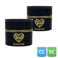 最安値に挑戦中　グレースジェル グレースジェルクリア＆スカルプチュアセット(各15ml)GRACE GARDEN直営店運営だから安心