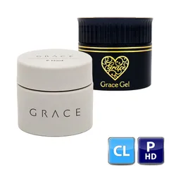 最安値に挑戦中　グレースジェル グレースジェルクリア&Pハードセット(各15ml)GRACE GARDEN直営店運営だから安心