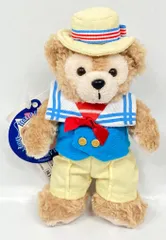 東京ディズニーシー ぬいぐるみバッジ HELLO FROM CAPE COD 第二弾 ダッフィー(カンカン帽)/アーリーサマー 2010