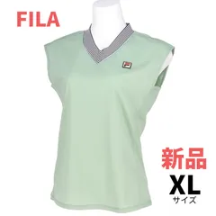 FILA  フィラ  テニス  ウェア  ゲームシャツ  XLサイズ  新品未使用  薄緑