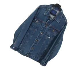 初購入 フォロー送料無料 ザラ メンズL デニムジャケット 基本 アイテム