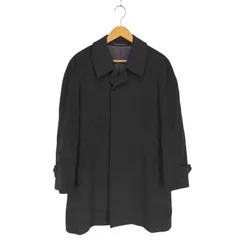 ユーズドフルギ USED古着 {{SOLED’ORO}} pure cashmere カシミヤ100比翼ステンカラーコート メンズ JPN：S 