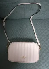 クリーム色 カラー COACH 正規品 ショルダーバッグ バッグ